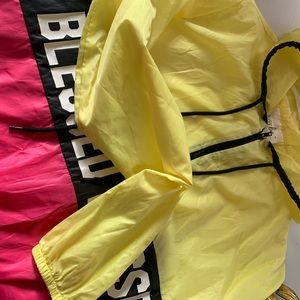 Médium jacket rose and yellow